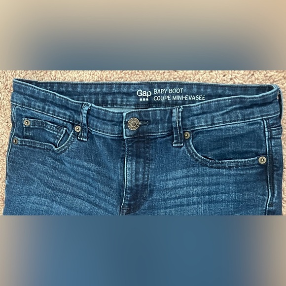 GAP Blue Flare BABY BOOT Leg Denim - Picture 3 of 4
